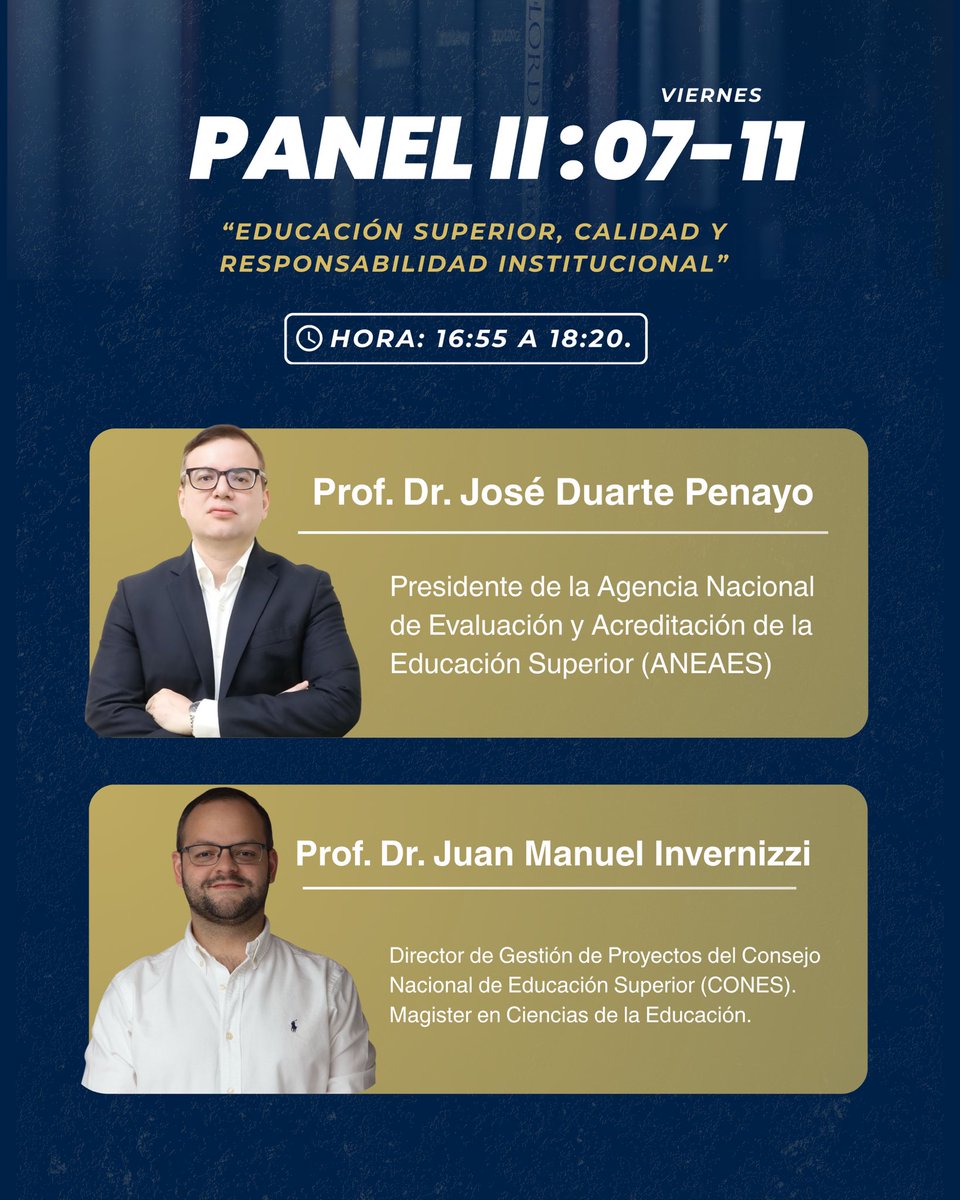 ucabogado's tweet photo. ¡Presentamos los paneles del Congreso Nacional “Volviendo a la Academia”!
2 jornadas imperdibles que reunirán a referentes del Derecho de todo el país.

🔗 Inscribite aquí: https://t.co/YtivZlakcE

Info: +595 973 479681
(Sigue)… https://t.co/loGLRvcDXN