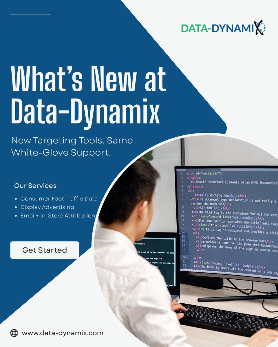 DataDynamix1's tweet image. 🚀 We’ve launched new precision targeting tools and smarter segment builders all white-labeled to scale your agency without extra headcount #MarTechTools #AgencySupport #TargetingSolutions #AdTechInnovation #WhiteLabeling #PrecisionAds #SmartMarketing #ScaleSmarter #B2BMarketing