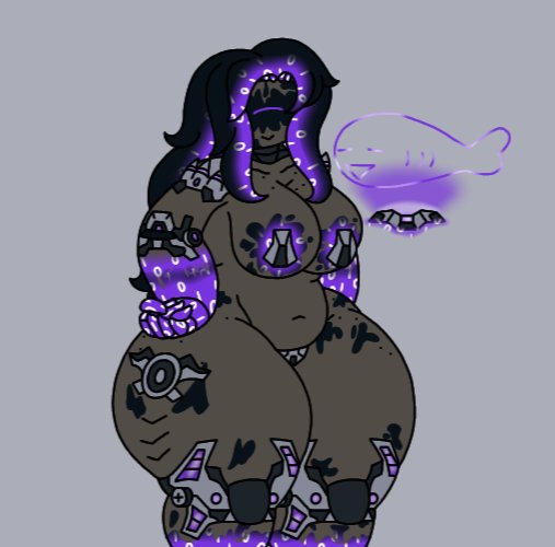 A smiling fish hologram for <a href="/Torururuu_/">Antsu 🐟</a>