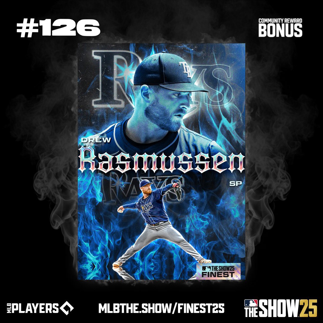 <a href="/MLBTheShow/">MLB The Show</a> I helped reveal Rays #FINEST2025 in @MLBTHESHOW mlbthe.show/finest2025