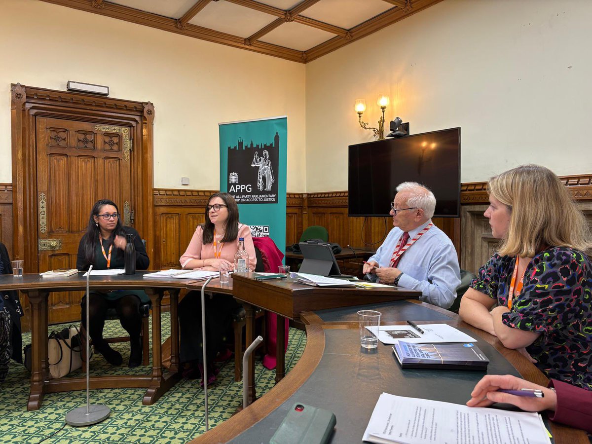 I was delighted to speak on the <a href="/APPGJustice/">APPG on Access to Justice</a> Pro Bono Week panel yesterday alongside <a href="/JayneKirkham4/">Jayne Kirkham MP for Truro & Falmouth</a> - highlighting the Justice Gap and <a href="/Law_Works/">LawWorks</a> work to support and grow pro bono in local communities