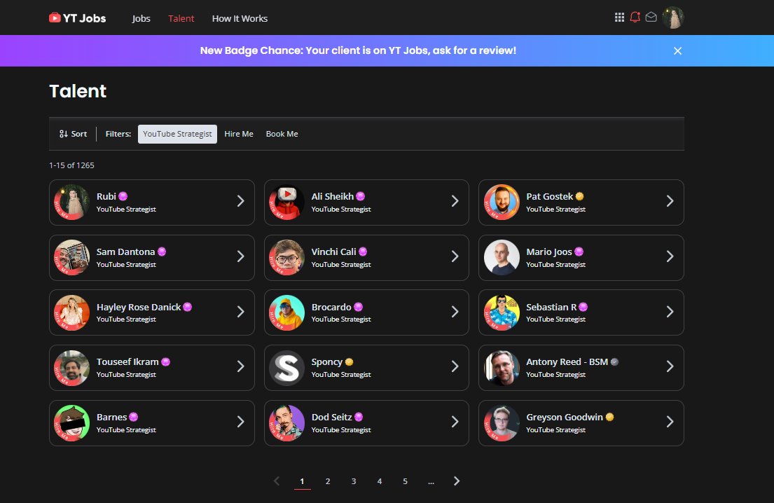 zzzRubi_'s tweet image. Hi Jimmy,

I’m Rubi, the best YouTube Strategist in the Spanish Speaking market.

I work with some of the biggest creators across Latin America and Spain, helping them with both video ideation and execution.

I’ve worked with channels that have generated over 3B  views and a…