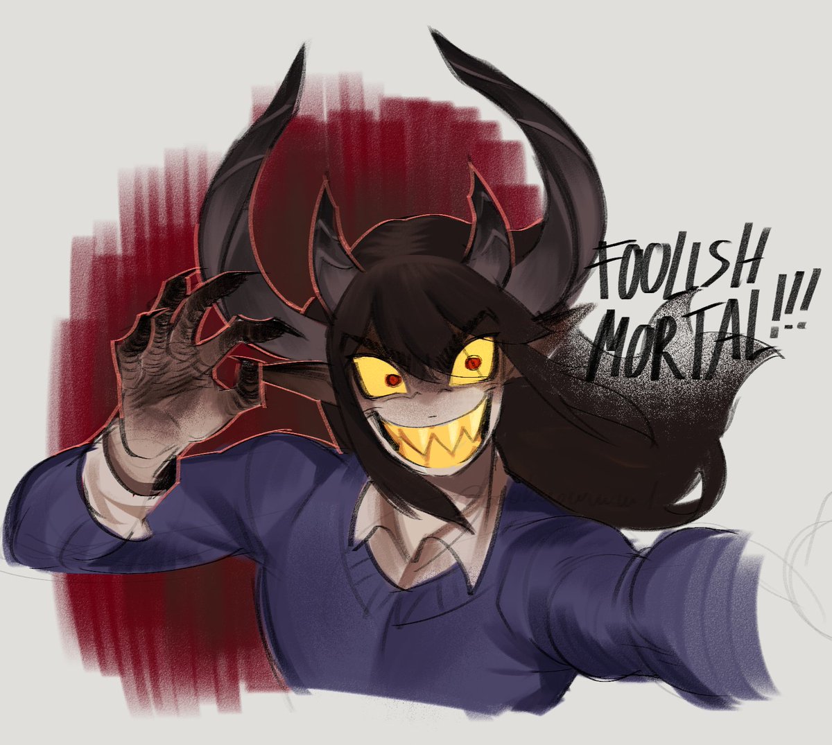 what if abaddon's demon form merged with his vessel 🤔
#hauntedhotel