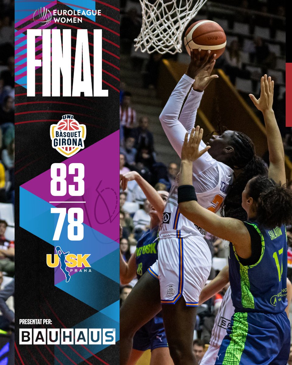 unigirona's tweet image. VICTÒRIA CONTRA LES VIGENTS CAMPIONES D&apos;EUROPA! 💥 💯