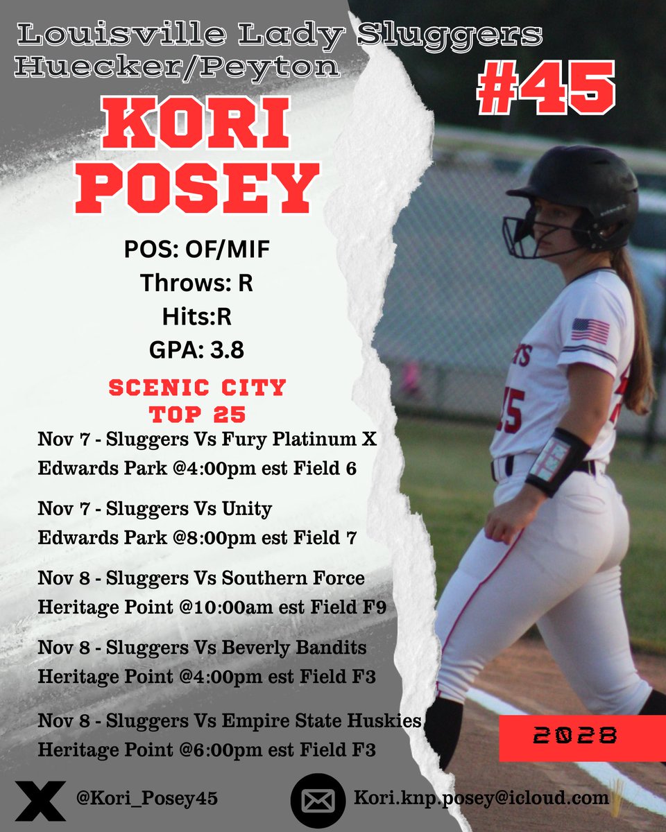 Can’t wait to get back at it this weekend with my girls!! Come catch a game!!! #2028 #45 <a href="/Lady_Sluggers10/">Louisville Lady Sluggers Huecker/Peyton</a> <a href="/SBRRetweets/">Softball Recruiting Reposts</a> <a href="/DirectRecruits/">Direct Recruits</a> <a href="/ExtraInningSB/">EXTRA INNING SOFTBALL</a> <a href="/5StarEliteSB/">5 Star Elite SB Recruits</a> <a href="/LegacyLegendsS1/">Legacy & Legends Softball</a> <a href="/SBRRetweets/">Softball Recruiting Reposts</a> <a href="/SoftbalAmerica/">Softball America</a>