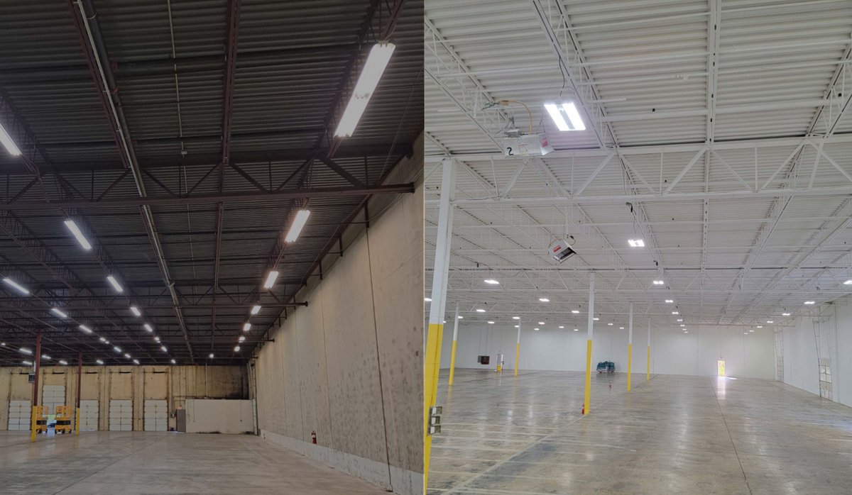 TrotterPowerGrp's tweet image. Moving right along at a renovation project located in Allentown, PA. 

This is a before and after picture of the progress. 

What are your power needs?

#Allentown #LehighValley #LEDUpgrades #ElectricalServices #TrotterPowerGroup