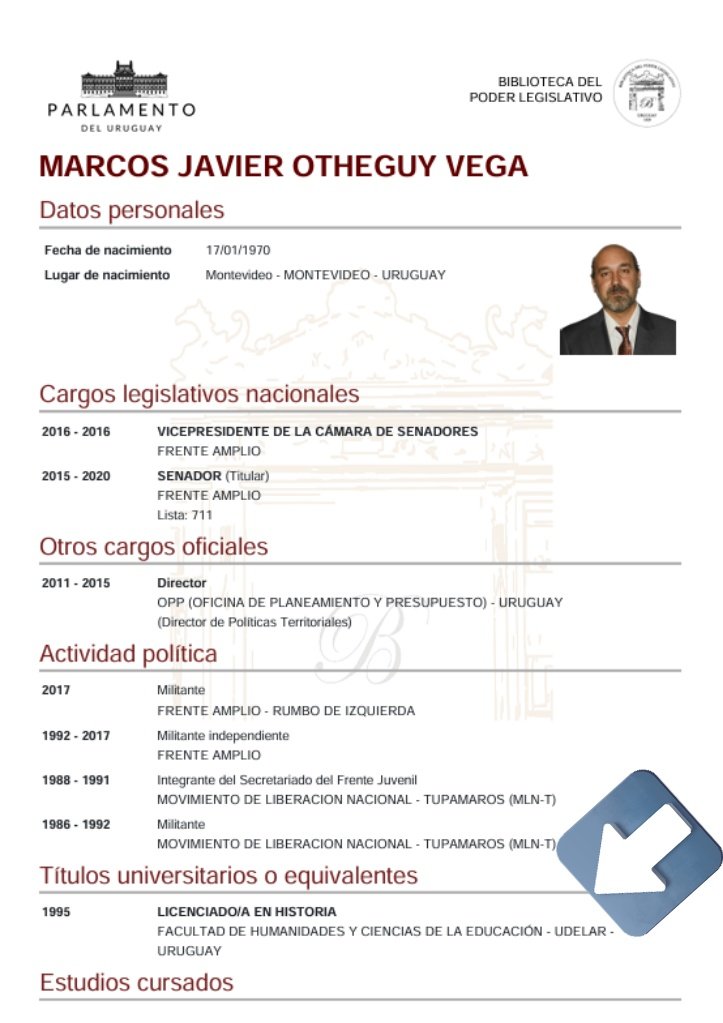 🔴 𝗘𝗦𝗖𝗔́𝗡𝗗𝗔𝗟𝗢, 𝗢𝗧𝗥𝗢 𝗖𝗢𝗡 𝗧𝗜𝗧𝗨𝗟𝗢 𝗧𝗥𝗨𝗖𝗛𝗢 

▶️ Marcos Otheguy, presidente del BSE, no aparece en el padrón de afiliados de la Caja de Profesionales, y tampoco aparece en el Padrón de las Elecciones Universitarias del 2025. Dice ser Licenciado en Historia.