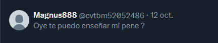 las tías es que ligáis muy fácil tenéis los dm petados de tíos nose que
mis dm: