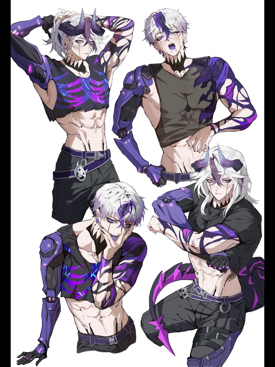 Hey my name is Dark, Cringe Cyberdemon Vtuber ⛓️💜

Art: nocnoc_draws