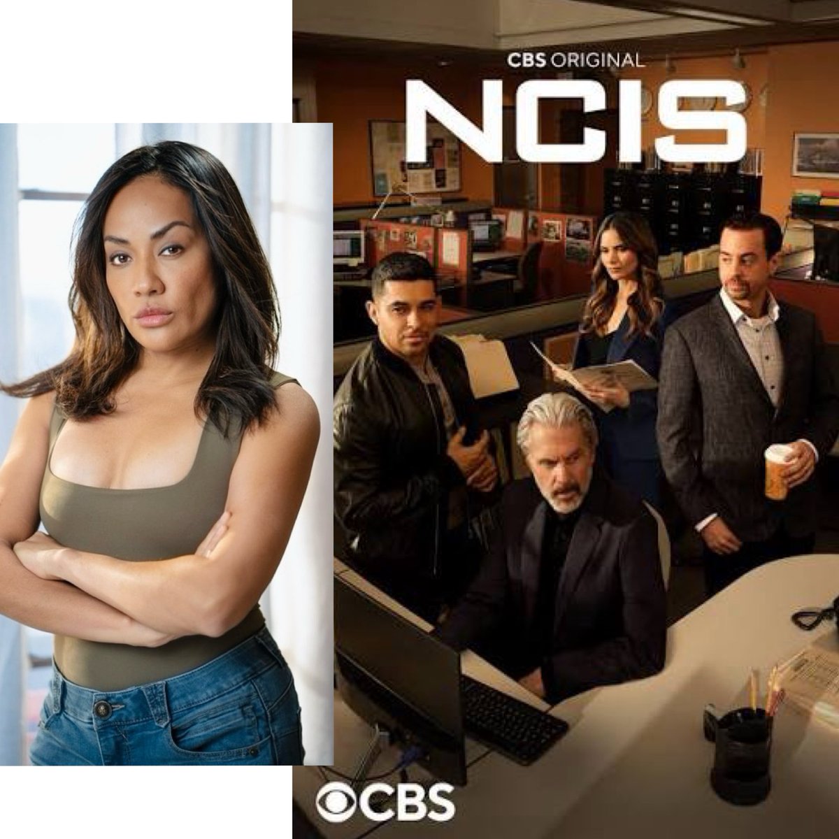 DeniseGsanchez's tweet photo. Did you catch me last night on #NCIS ? If not, you can stream it today on @paramountplus 💫 @CBSTVStudios @ncisverse https://t.co/86cKX2d0MH