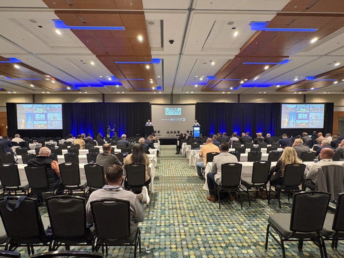 Experience &amp; Exuberance: Leveraging Personal &amp; Professional Legacies to Drive the Future of Demolition

Alex Hadden &amp; Alex Ellison just stepped off the stage at the World Demolition Summit after delivering an insightful presentation.

#WDS25 #WorldDemolitionSummit