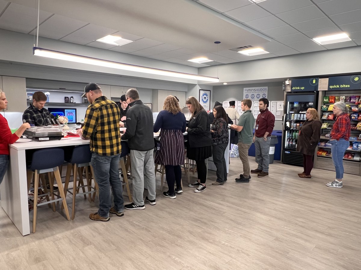 IMRIS celebrates the dedication of our incredible team &amp; their continued commitment to delivering best in class iMRI technologies for neurosurgeons &amp; patients. As a token of appreciation, senior leadership donned hats &amp; aprons today to serve up a delicious breakfast as a thanks!