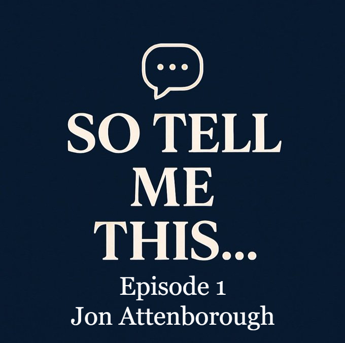 sotellmethispod's tweet photo. Season 2 of So Tell Me This… starts this Friday!
Guest: Jon Attenborough, author of Following Sam, accessibility consultant & guide dog owner.
We talked about sight loss, independence & seeing the world through a different lens.
Out Fri 7 Nov #SoTellMeThis #FollowingSam https://t.co/yl3AU1sHs4