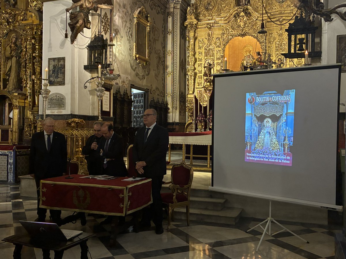 #ACTUALIDAD | Tras la Función celebrada en honor a Santa Ángela, tiene lugar la presentación del <a href="/BoletinCofradia/">Boletín de las Cofradías de Sevilla</a> del mes de noviembre.

En el acto intervendrá, además de nuestro H. Mayor, el Pte. de <a href="/ElConsejoSev/">Consejo HH y CC Sevilla</a>, D. Francisco Vélez, y el Director del Boletín, D. Rafael Jiménez.