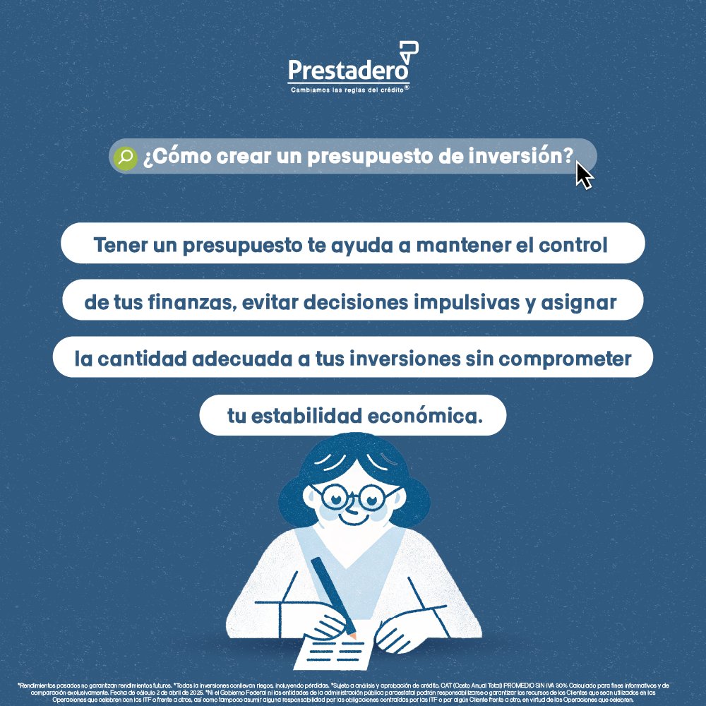 Conoce cómo distribuir tus recursos y elegir instrumentos como Prestadero para hacer crecer tu capital de forma inteligente. Lee más en nuestro blog: blog.prestadero.com/como-crear-un-…