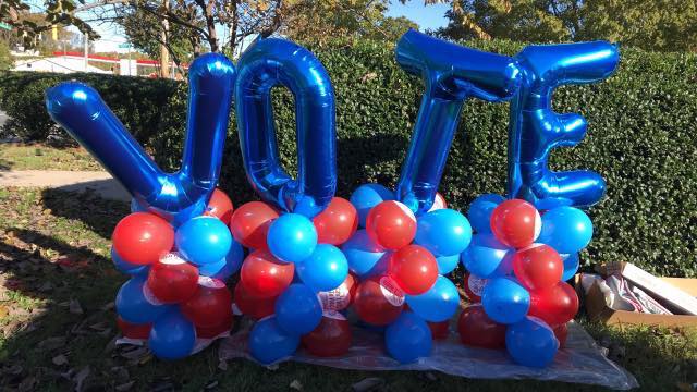 Not only did I #Vote yesterday in #Charlotte. I had my oldest son and an older daughter vote as well. And guess who they voted for?? Those I told them to. So, to those who disregard large families —shame on you.
