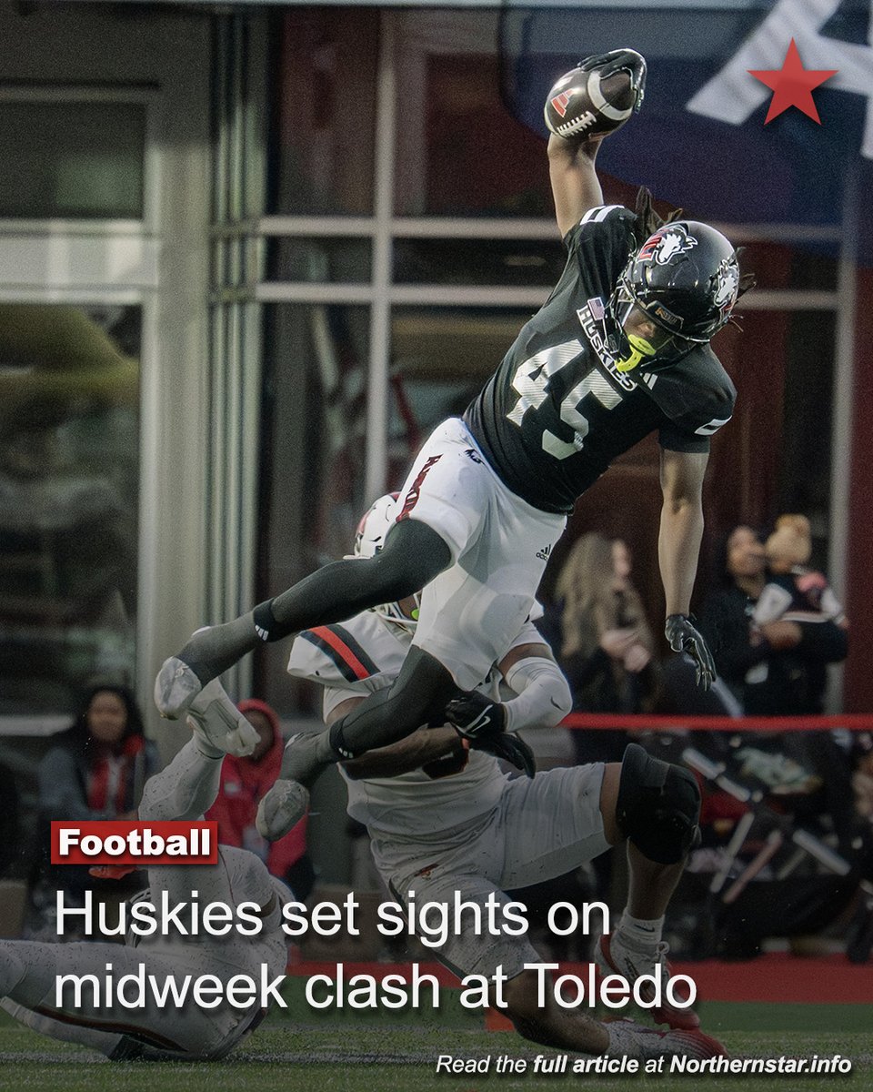 At 6 p.m., NIU football will visit the University of Toledo Rockets in its first midweek MACtion game of the season. The matchup will see NIU’s offense go up against one of the best defensive units in the Football Bowl Subdivision

northernstar.info/129792/sports/…