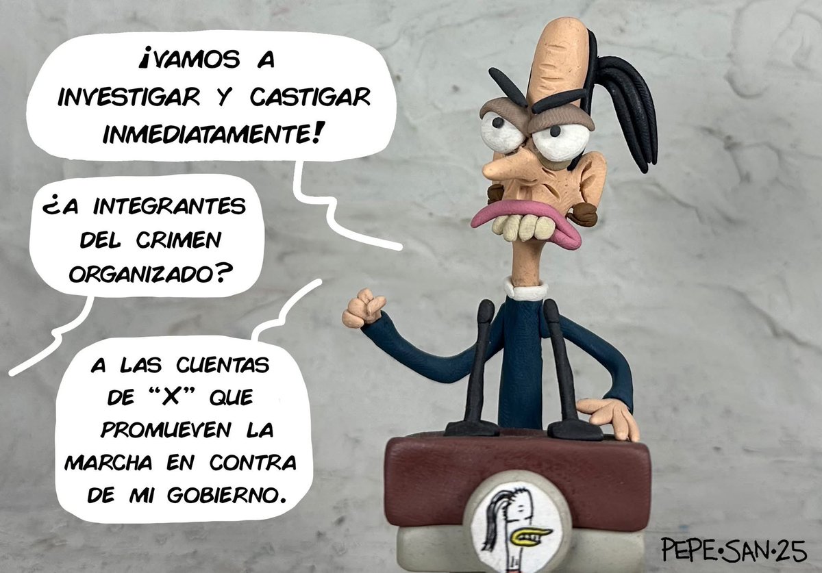 PepeSanMonero's tweet photo. Lo más importante 👇🏻
Cartón para @DiarioCoahuila 
#marcha #ClaudiaSheinbaum #GeneraciónZ #CuartaTransformacion https://t.co/Amc6NWyoED