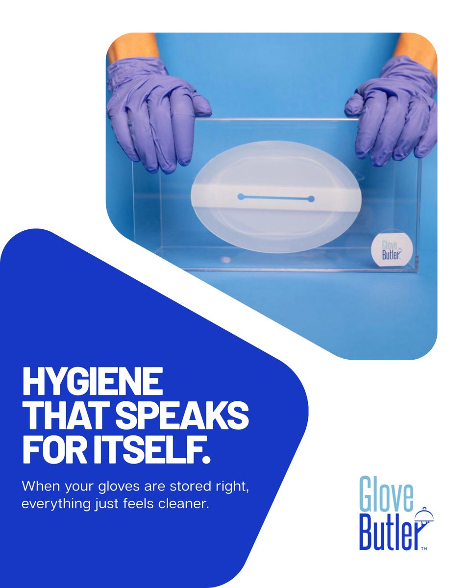 glovebutler's tweet image. When your gloves are stored right, everything just feels cleaner.

Glove Butler keeps your workspace spotless, no more ripped boxes, messy counters, or fallen gloves.

It’s small, smart, and built for a big impact. 💪
.
.
.
#GloveButler #StayOrganized #CleanAndSmart