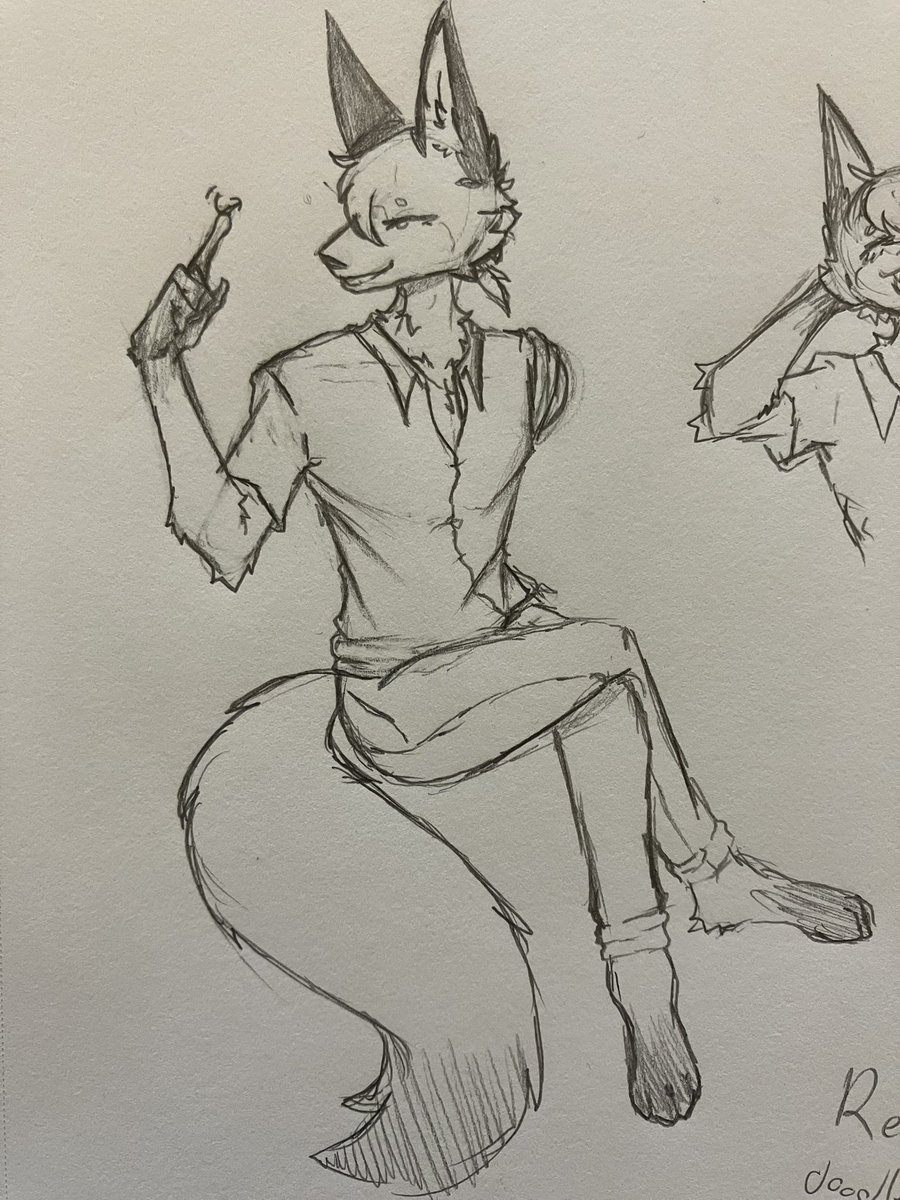 Fuck it, take a fox boi. Might as well put out some art again.

#art #OCArt #ArtistOnTwitter
