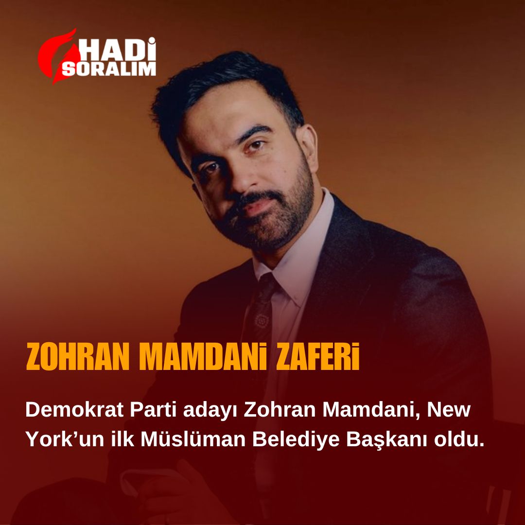 Demokrat Parti adayı Zohran Mamdani, New York’un ilk Müslüman Belediye Başkanı oldu.

#sondakika #gündem #demokratparti