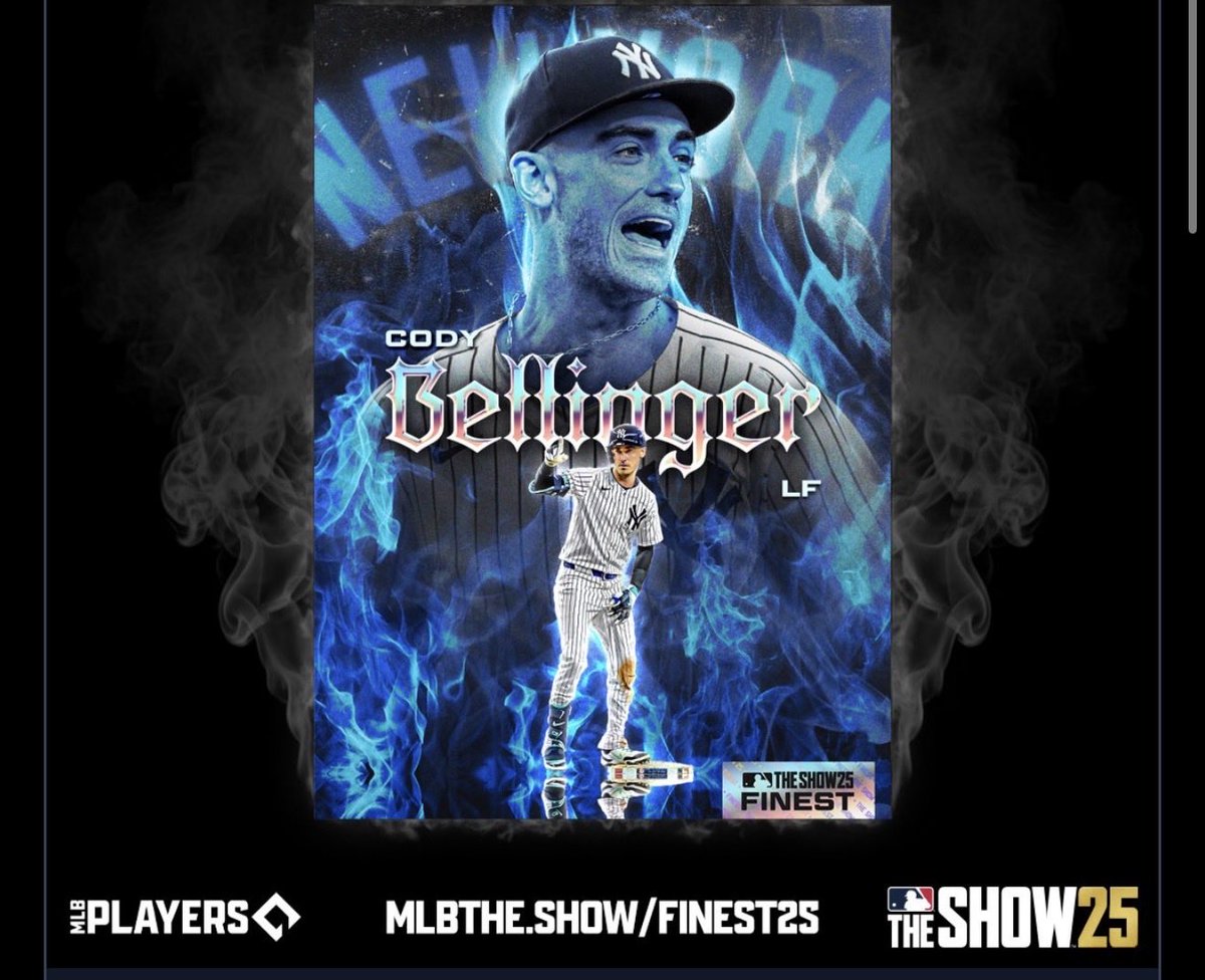 I helped reveal Yankees #FINEST2025 in @MLBTHESHOW mlbthe.show/finest2025