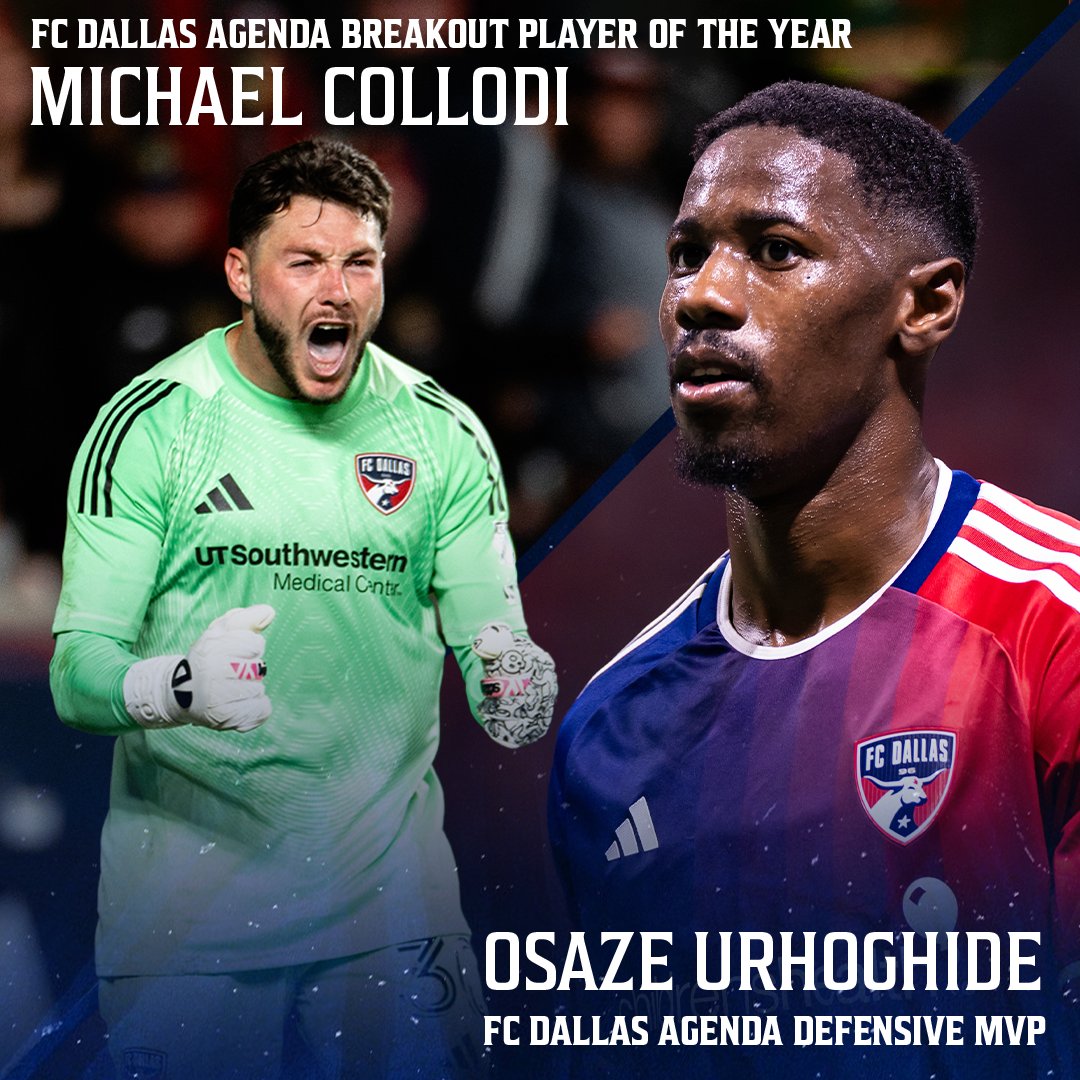 FCDallas's tweet image. The Agenda crew review the 2025 season and hand out their end of year awards on this week's season recap episode! 🏆🎧

Full episode available on Apple Podcasts, Spotify, and FCDallas.com/Agenda!