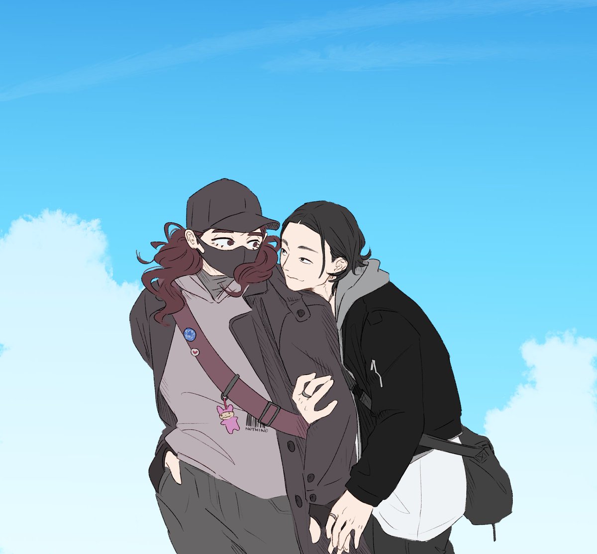 Faaf LOVES their kitten !! 🦝🐈⬛✨💞 tweet media