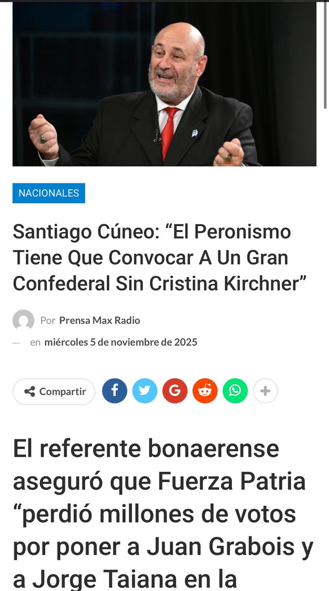 SANTIAGO CUNEO CONFEDERAL tweet media