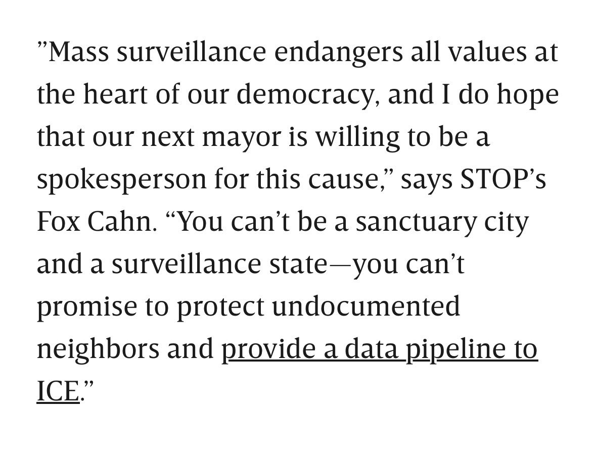This is a *very good* article that gives a great, accessible breakdown of what’s at stake. The NYPD and its surveillance structure - overseen by rabidly pro-Israel Commissioner Jessica Tisch, who Mamdani has praised and said will remain - was at the heart of the state violence