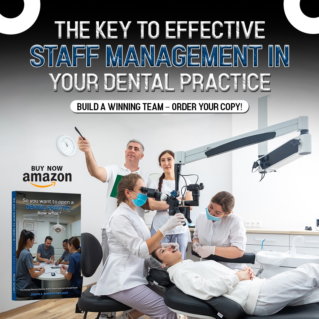 drwineman's tweet photo. A happy, motivated staff is the key to a successful dental practice! Dr. Wineman’s strategies on staff management will help you build a strong, committed team that works together seamlessly to deliver the best care.

Build a Winning Team – Order Your Copy: https://t.co/3eKWPaJSgM https://t.co/6191bTAYlg