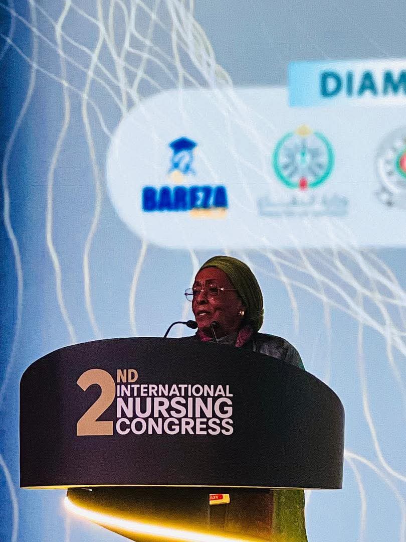 🎊 👏 💐 CONGRATULATIONS 🎊👏💐 Dr. Edna Adan Ismail was recently recognized in Saudi Arabia by receiving the Award for Nursing Leadership at the 2nd International Nursing Congress in Riyadh.
 
1-Award: Award for Nursing Leadership.
2-Event: 2nd International Nursing Congress in