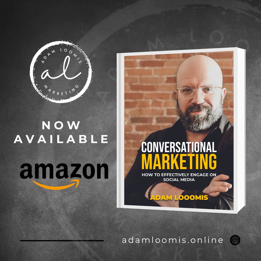 adamloomis's tweet photo. Well, this is exciting. 

My book Conversational Marketing is officially out. If you’re trying to get attention to your products or services, this is for you! 

https://t.co/XW1oyehW7c https://t.co/LHvGw2priu