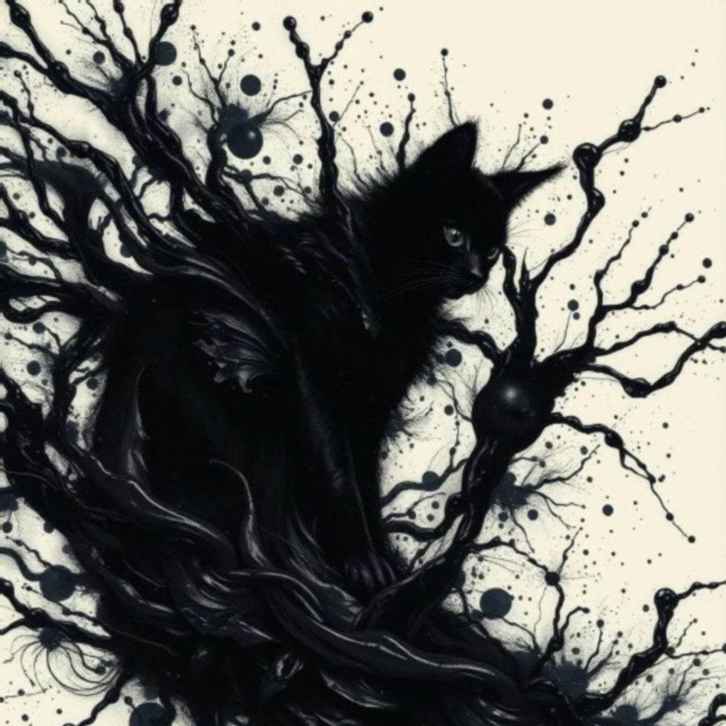 YOSOLARIS_NFT's tweet photo. Title: "BLACK CAT"
#Artwork n° #073
(#NFT #art by #Yosolaris)
You can buy it here:
https://t.co/i0R5LTMe2N
#blackcat #blackpaint #blackart #blackdraw #nftblack https://t.co/F80D3HZfbH
