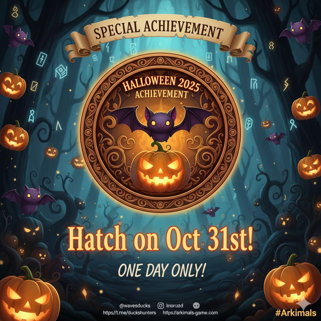 SuperBlastSOL's tweet photo. 🦇 Shadows rise in Arkimals! Werewolves, Ghosty Pets &amp; Witchcraft Stones await those brave enough to hatch. 🌑✨
@wavesducks
 https://t.co/L6J9msKweZ
 https://t.co/S2loBDkMVh
#Arkimals https://t.co/fy5wdpzJM8