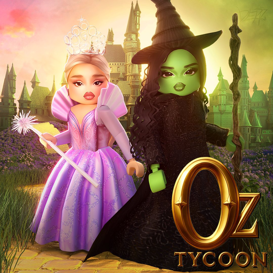 Happy Wicked Wednesday! We're just days away from the theatrical release of Wicked For Good make sure you check out my Oz inspired Wicked Tycoon Roblox game! #WickedForGood #Roblox Play Here: roblox.com/games/79455282…