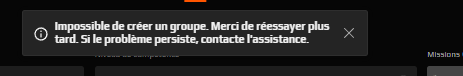 MarcelPavin's tweet photo. @FACEIT_Darwin 
Its been 3 days now, what can i do ? Impossible to create a Group.
https://t.co/ryX0ER0pwv https://t.co/fd9eZuJVkC