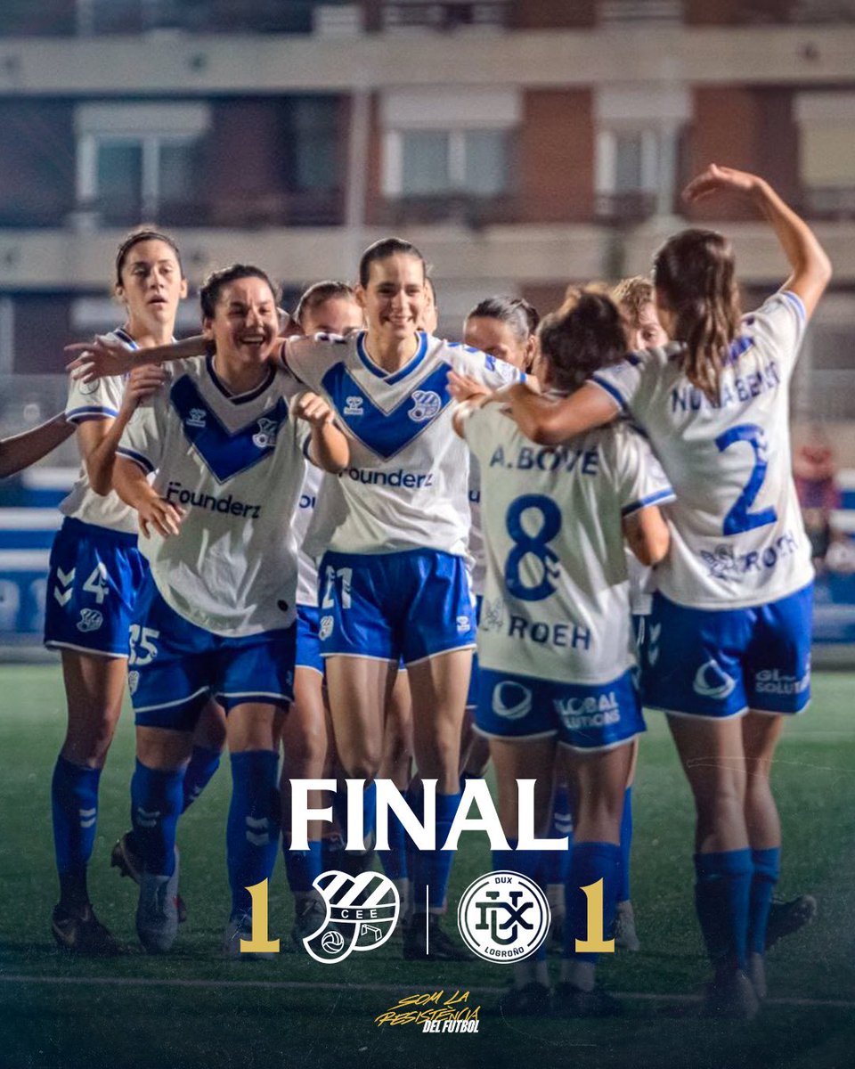 🏁FINAL!!!!!

Passem a la següent ronda a penals!! SOM-HI EUROPA!

Europa 1 (3) - (2) 1 <a href="/DUXLogrono/">DUX Logroño</a> 

#EuropaDUX #CopaDeLaReina