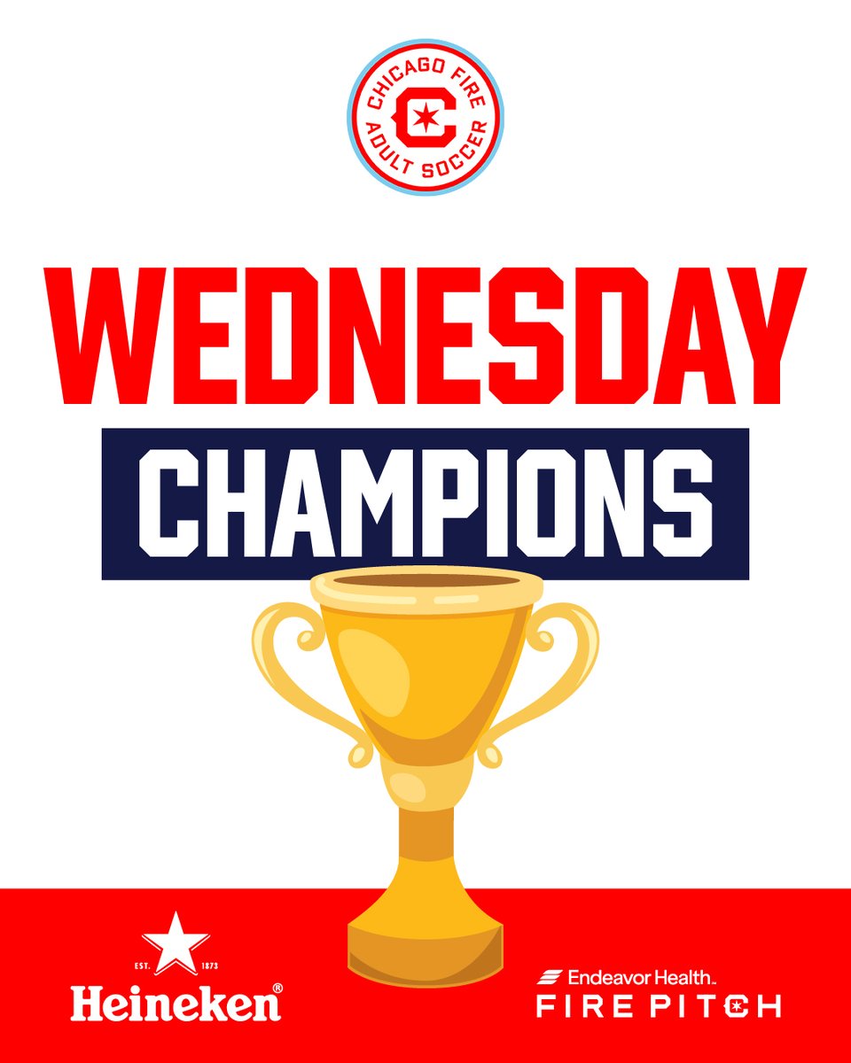 FireAdultSoccer's tweet photo. Fall - Wednesday Champs https://t.co/y66ho24Ic4