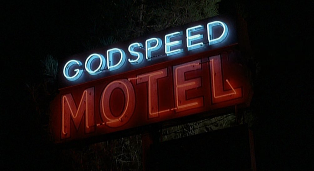 Before SINNERS, Kathryn Bigelow directed a bloodthirsty neo-noir vampire western in NEAR DARK (1987). The movie is all brushstrokes of shadows, glittering neon lights, hazy and foreboding sunrises; every image melds into an intoxicating nocturnal style. Tangerine Dream’s
