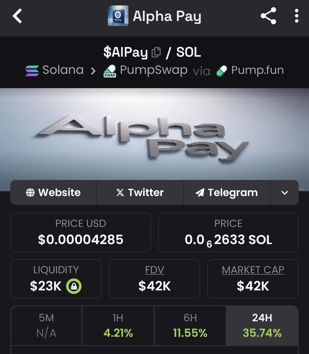 Alpha Pay tweet media