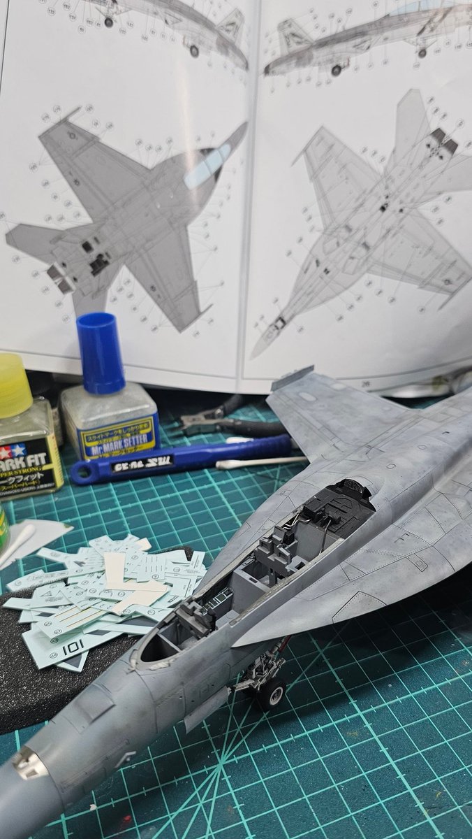 TANA@MENG 1/48 F/A-18F製作中 (@lustythaner) / Posts / X