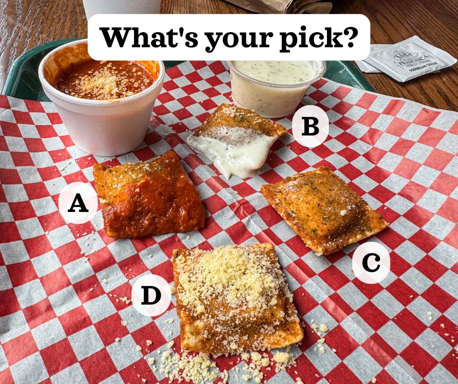 imospizza's tweet image. Your favorite says everything we need to know 😉

#imospizza #personalitytest #toastedravioli #stlouis