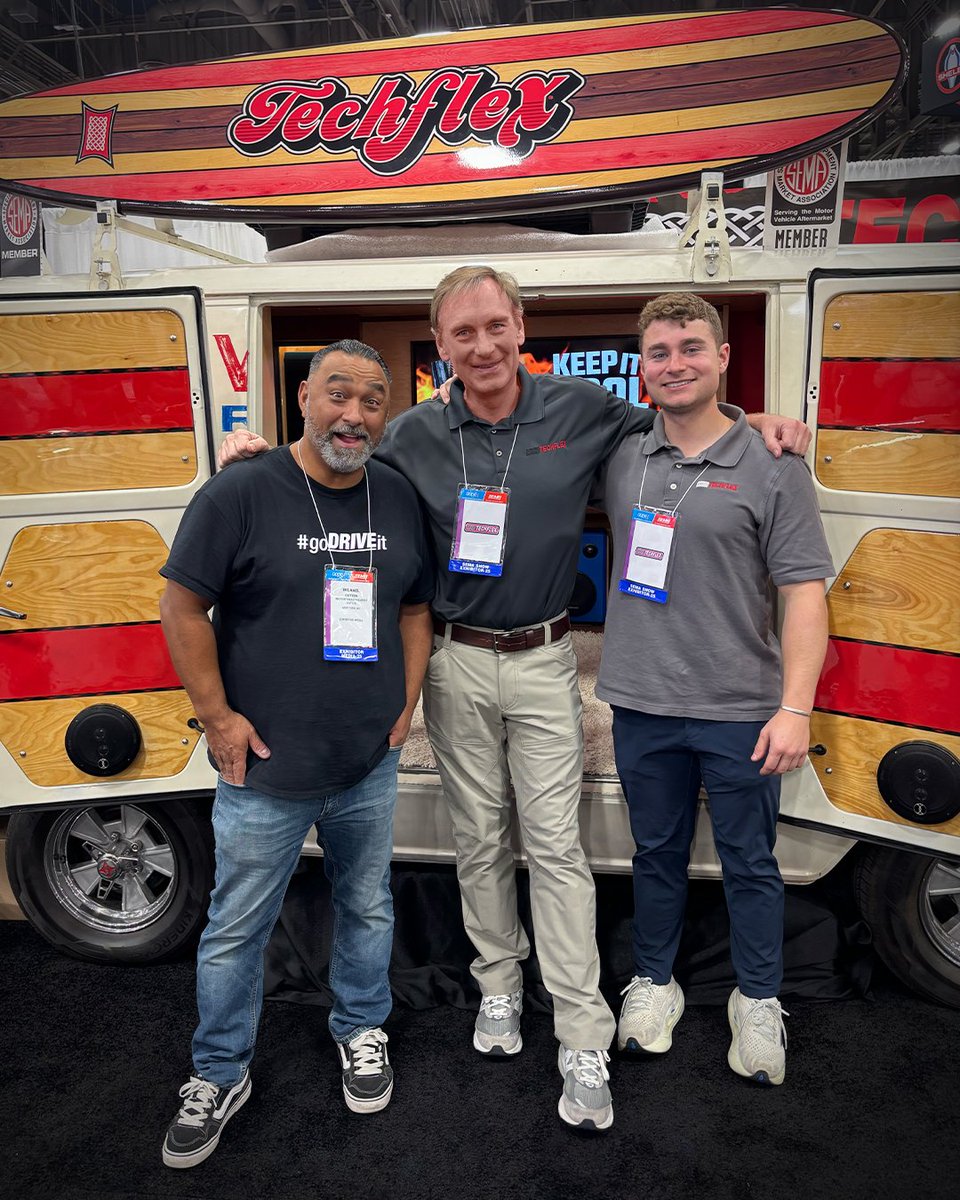 Techflex_inc's tweet image. Got to catch up with our old friend, Mike Cotten @midwestimages Stop by the Techflex booth 23653, you never know who you might bump into!