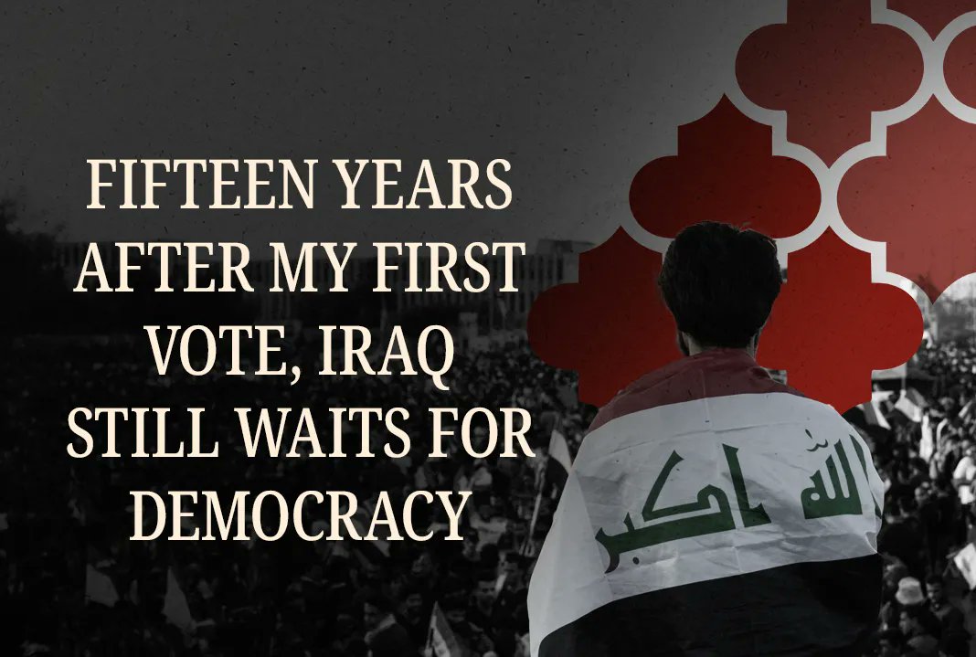 Iraq still votes, but democracy never arrived.

In his new piece, <a href="/faisalalmutar/">Faisal Saeed Al Mutar</a> traces how militias, corruption, and foreign power hollowed out Iraq’s institutions—and why Iraqis keep showing up anyway.

🔗 themiddleeastuncovered.com/p/fifteen-year…
