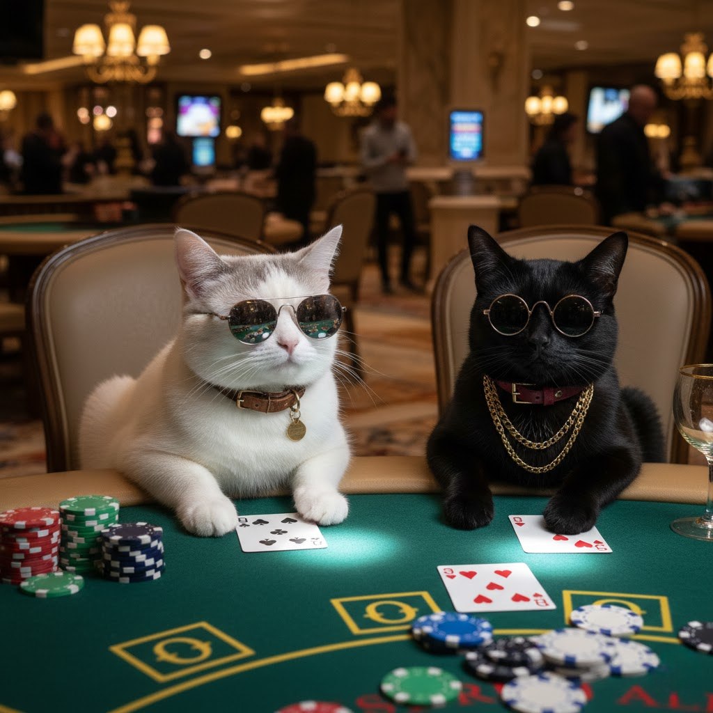 no crying in the casino