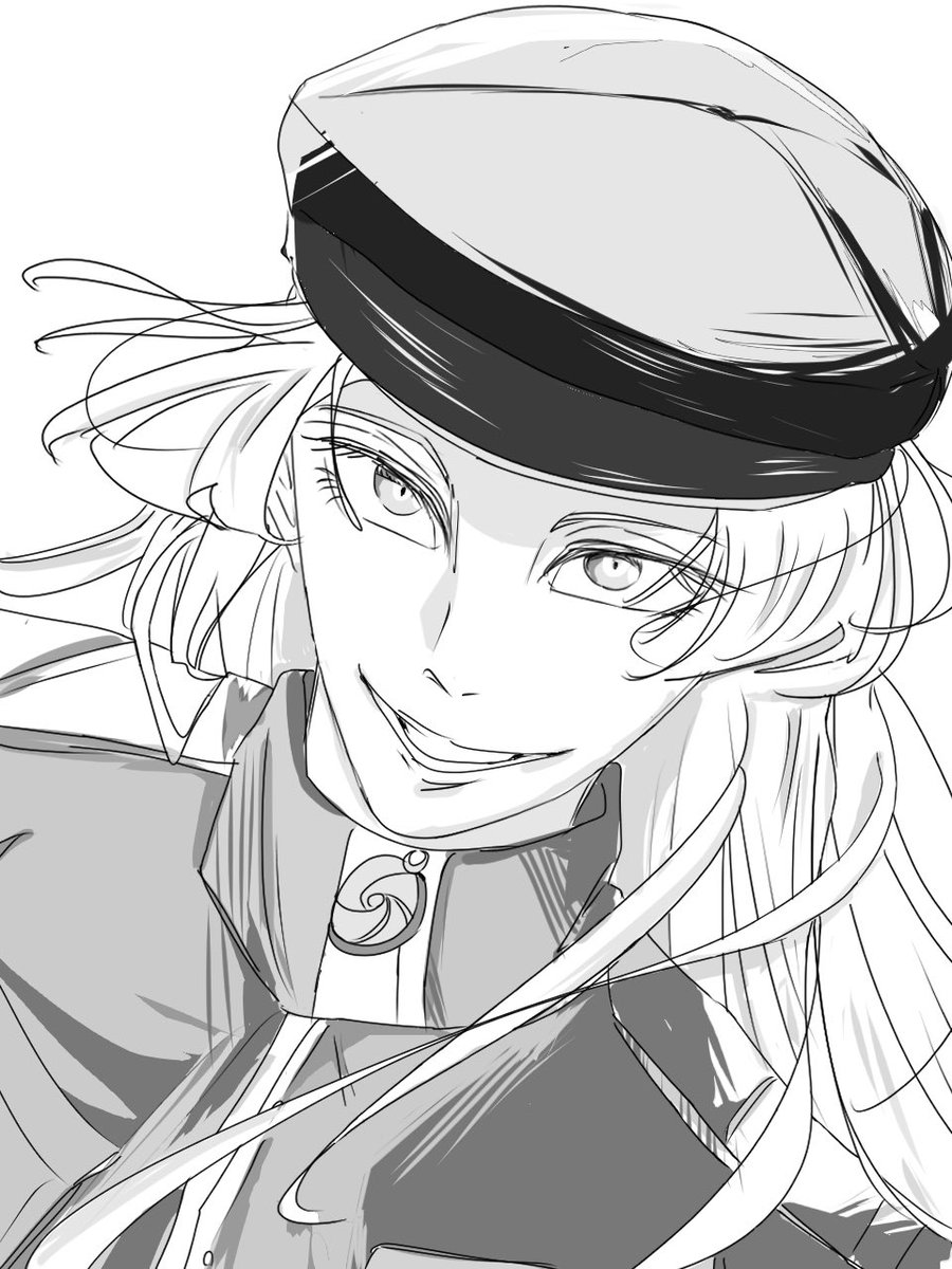 中国軍服ダンスかっけぇ〜！九十九さんで描いてみたかった💫🙌🙌