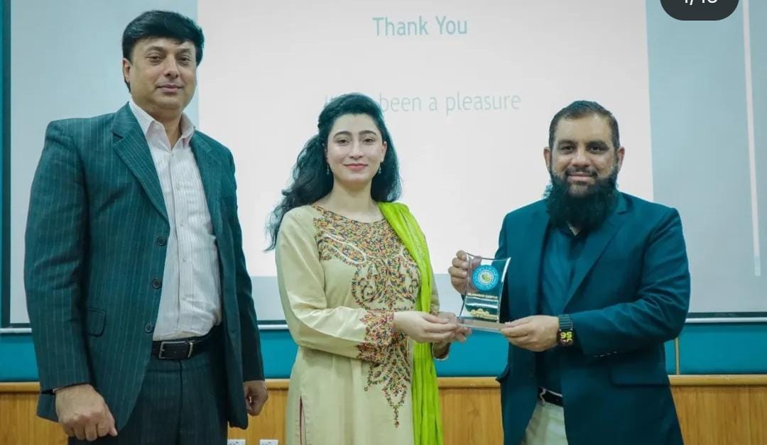 SyedIshGilani's tweet photo. Serving Smarter: How Time &amp; Communication Create Change in Community Service ✨
Mehwish Kayani, Program Manager at #UGOOD, joined #FASTUniversity as Guest Speaker on Nov 3, 2025
Her talk highlighted how effective communication &amp; smart time management can drive real #SocialImpact https://t.co/fk1v1H3y15