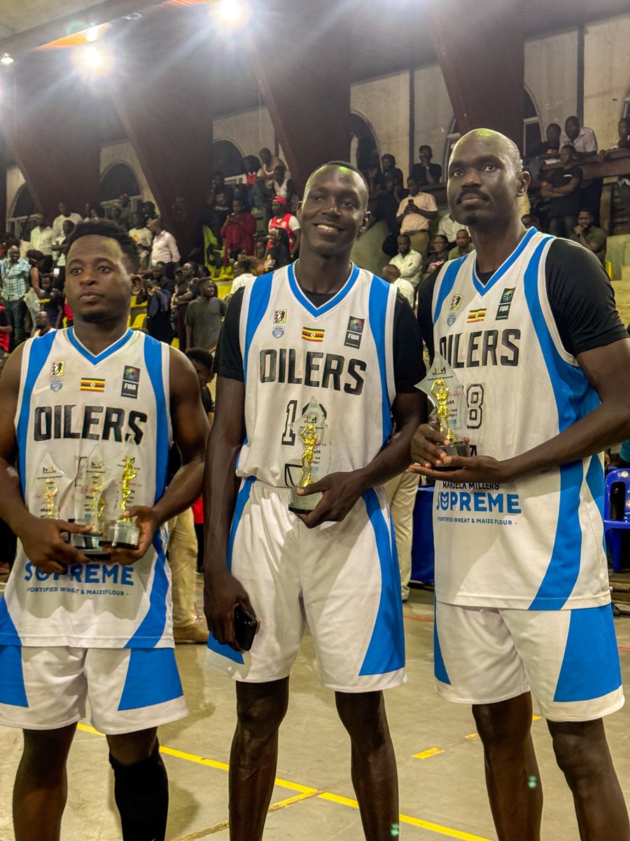 CityOilers's tweet photo. Congratulations to;
Baale Fayed-Top Scorer 363 ;Av 11 pts ,  Best 3 points Shooter 79; Av 3.4 pts and an all Season Best 5 Point Guard.

Joseph Chuma - Best Rebounder 289; Av 9 Rebs.

Edgar Munaba -  All Season Best 5 Shooting Forward… https://t.co/JFJ74exx7d