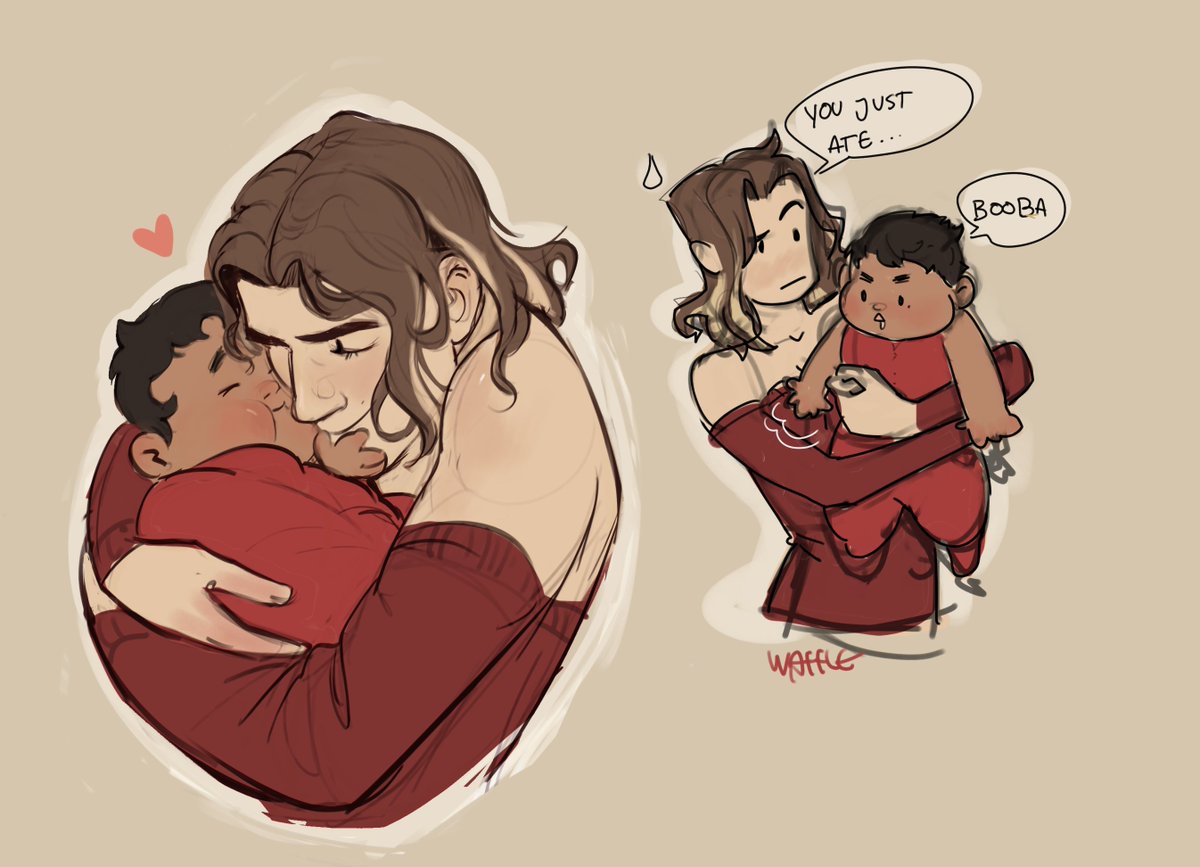 FunSizedWaffle's tweet image. The first Jayvikling, a huge Talis baby #jayvik It won&apos;t stop growing and won&apos;t stop eating! 🍼🍼🍼🍼